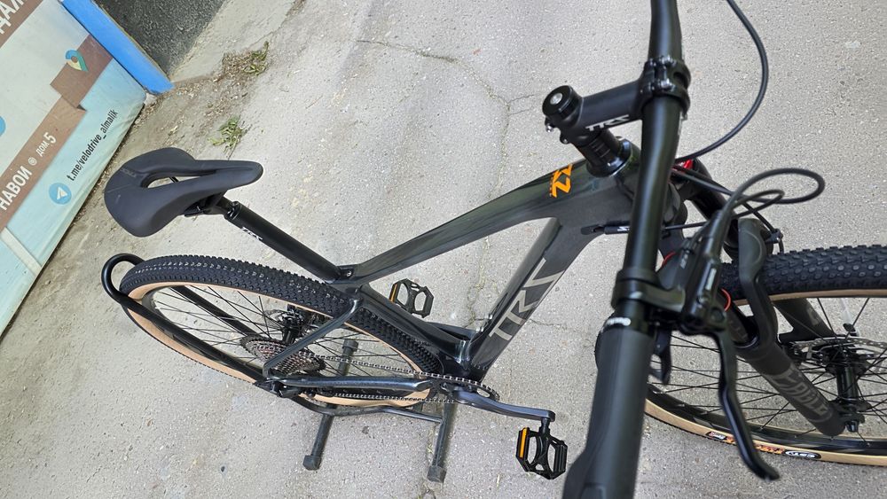 Роскошный Карбоновый велосипед TRS на SHIMANO DEORE 12S