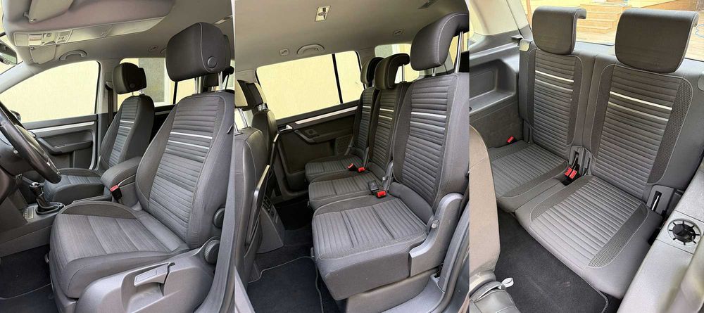 VW TOURAN CUP - 7 LOCURI 06/2014 1.6 TDI 6+1 Trepte EURO 5 Import recent, multe dotari, culoare deosebita
