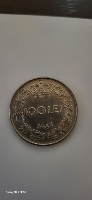 Vând moneda de 100 de lei din anul 1943 pret negociabil