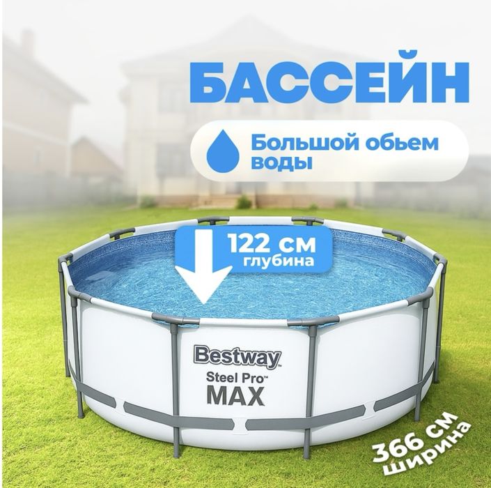 Каркасный бассейн Bestway бассейн детский