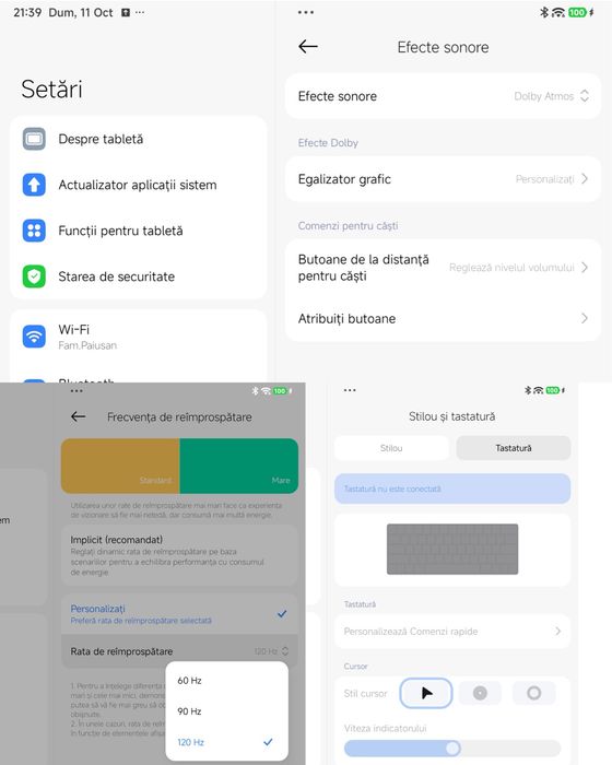 Tabletă Premium Redmi Pad Pro 12.1" (8GB/256GB) - Ca Nouă, Garanție Nov 2027