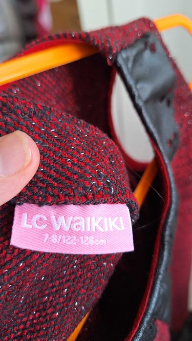 Детска официална рокля 122-128 см