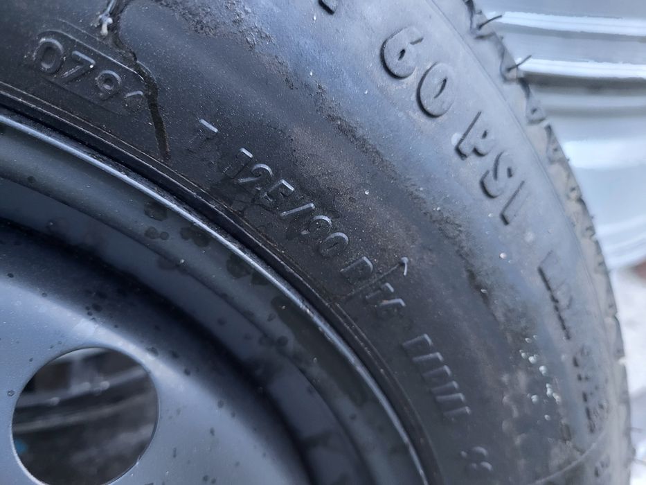 16 5x120 Bmw резервна гума патерица 5х120 бмв