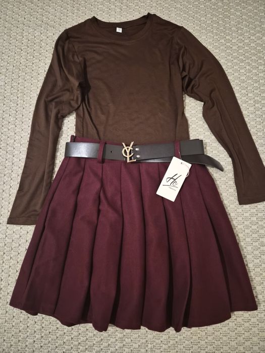 Плисирана пола made in Italy