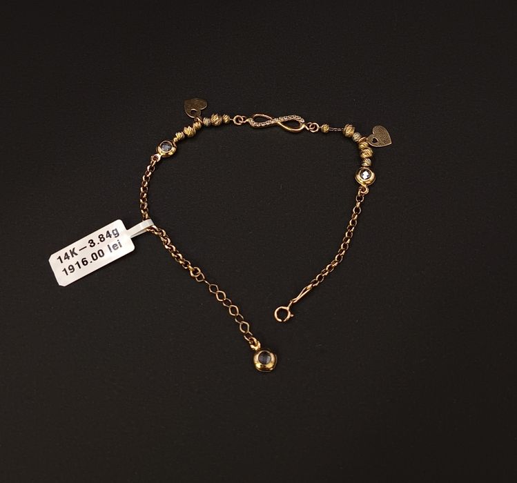Brățară dama Aur 14K 3,84 gr
