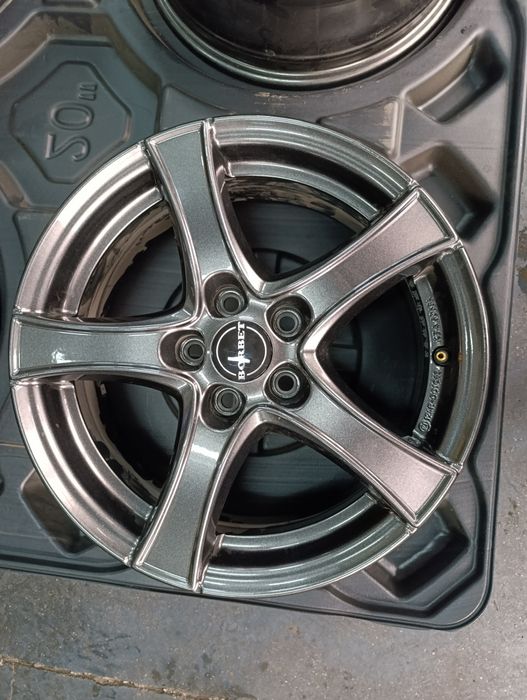 Jante aliaj 5 x 100 x 57,1 - 16'' VW Polo,T-Cross, Skoda Fabia,Scala