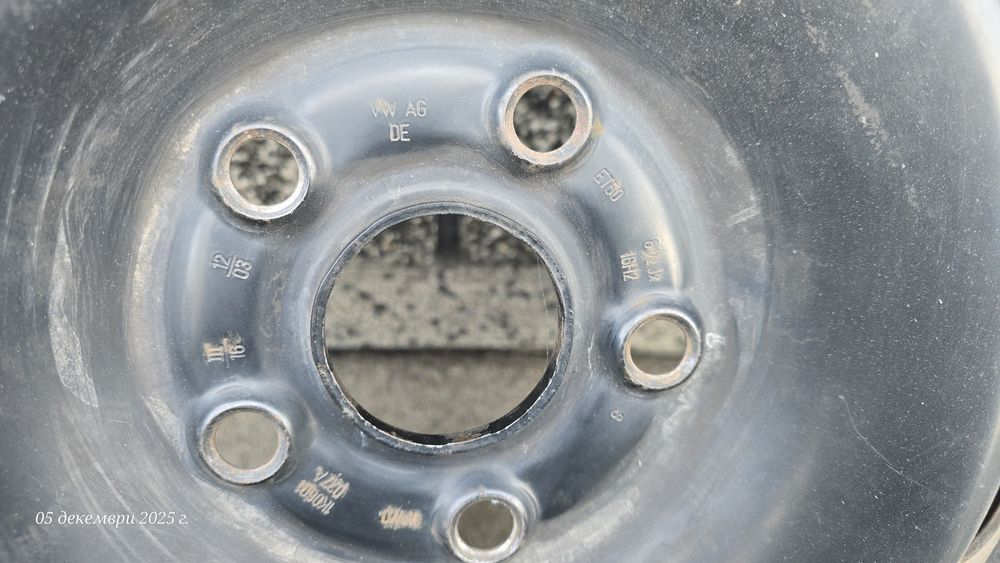 Джанти стоманени  Vw Golf 5/6