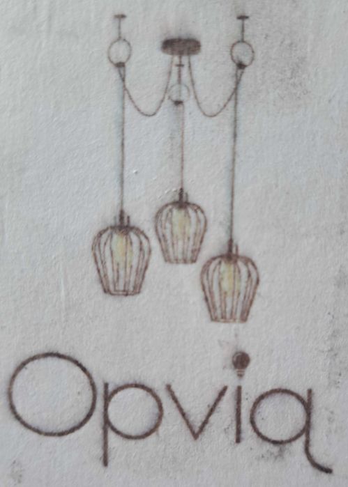 Лампа за таван Opviq Asymmetric Three