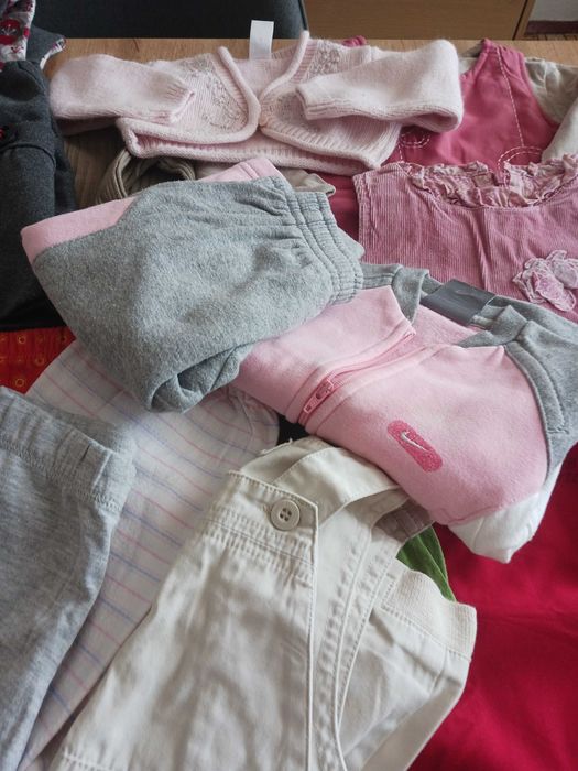 Детски дрехи за момиче 6-12 м лот