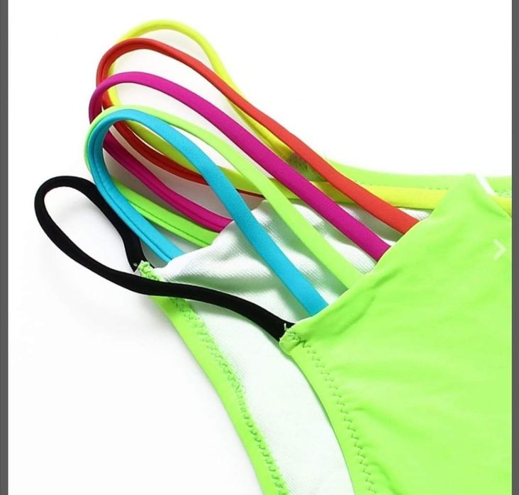 Чисто нов бански костюм, неонов