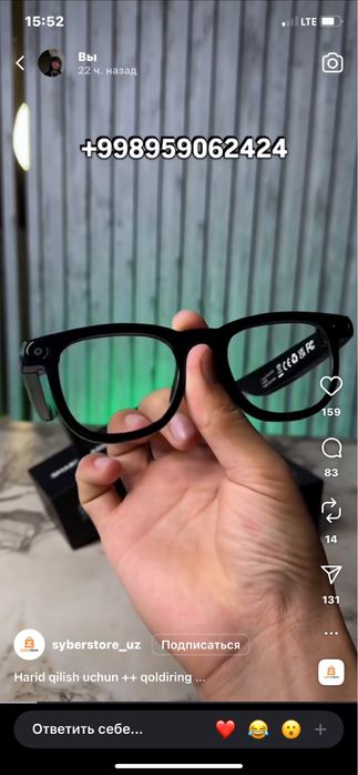 SMART GlASSES  kafolatlaymiz