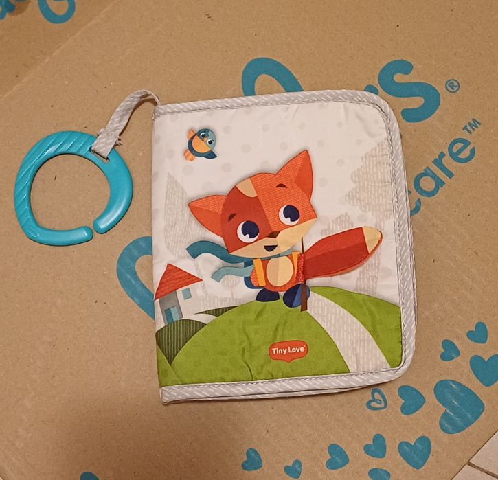 Лот Tiny love и други бебешки играчки, мека книжка  0+