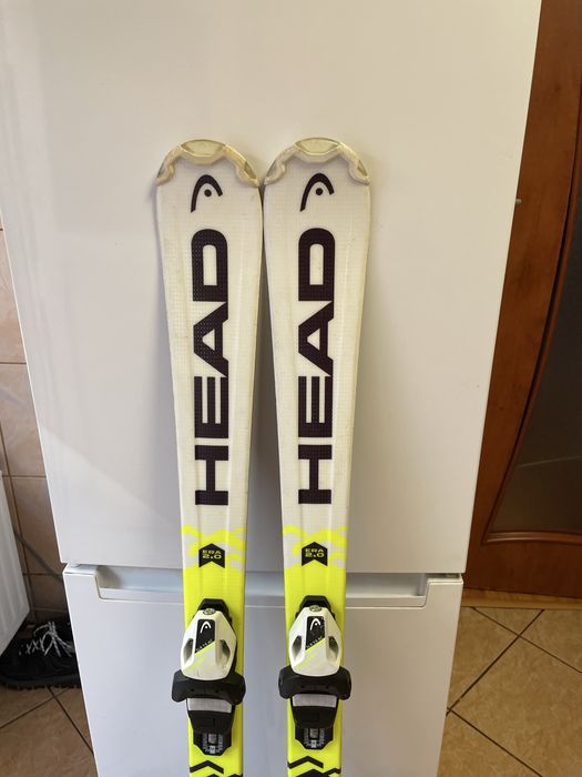 Schiuri copii 127 cm head cu clapari set ski