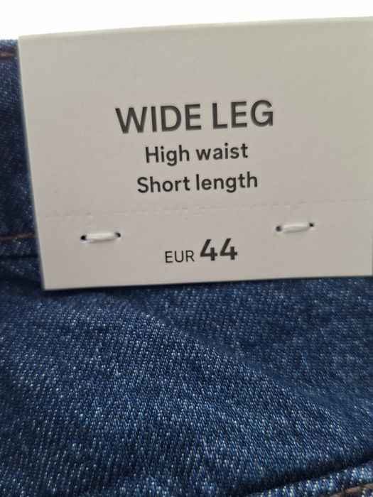 Blugi wide leg, noi C&A, marima 44