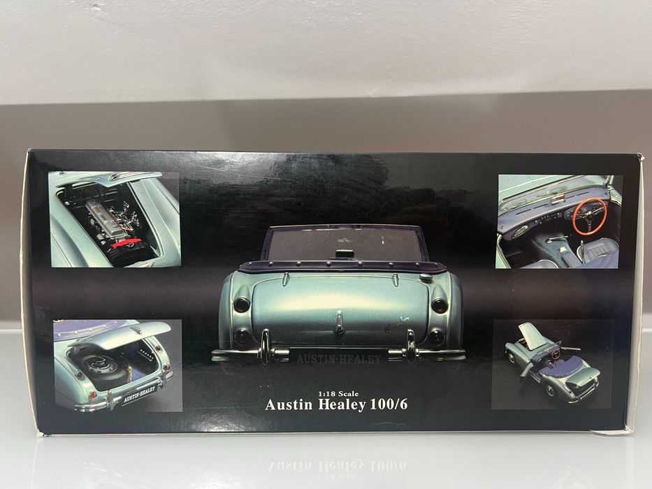 Macheta Auto 1/18 Kyosho Austin Healey 100/6