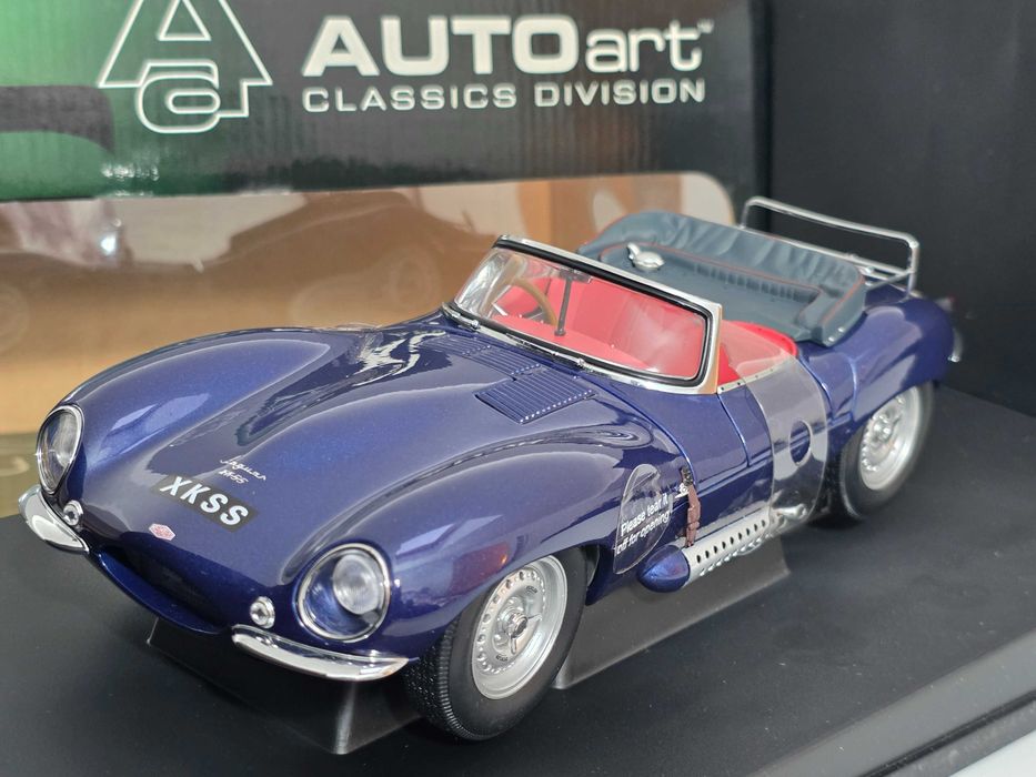Macheta Auto 1/18 AutoART Jaguar XK SS 1956