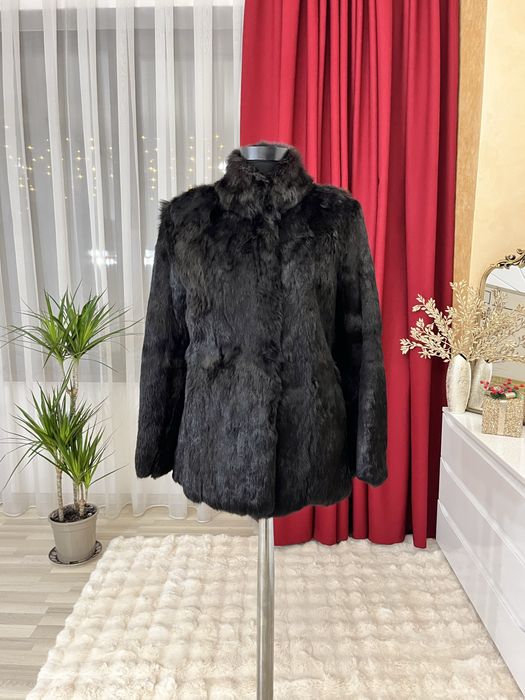 Haina din blana naturala de iepure marime s