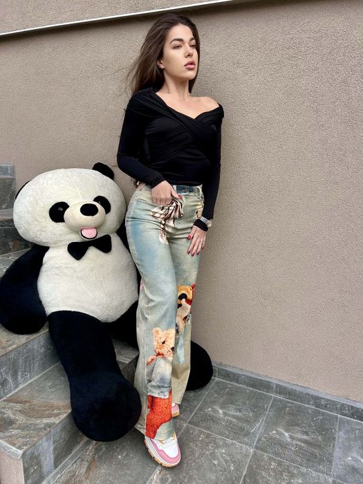 Топ модел дънки "Teddy Bear"