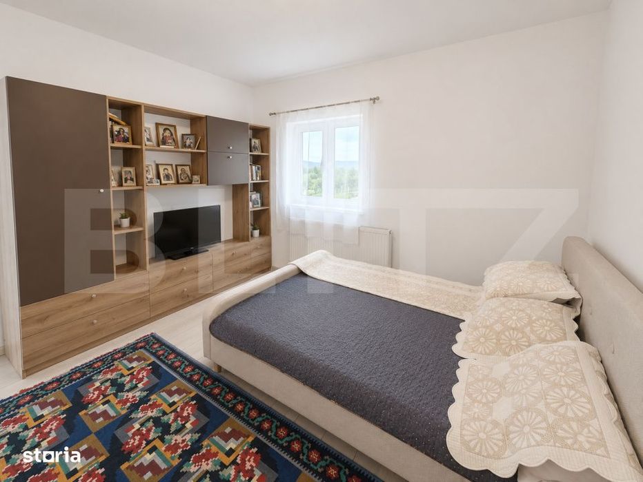 Casa P+M, 144 mp, teren 1.458 mp, zona Pucioasa