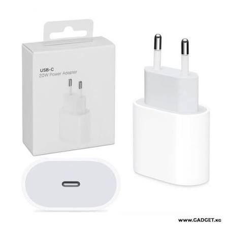 Оригинал 100% Блок 20W + Кабель Type-C Apple (OEM) / Любые проверки