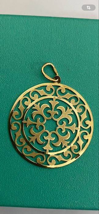 Подвеска золотая, эксклюзив