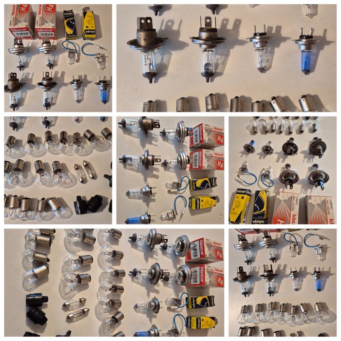 Lot becuri 12v diverse