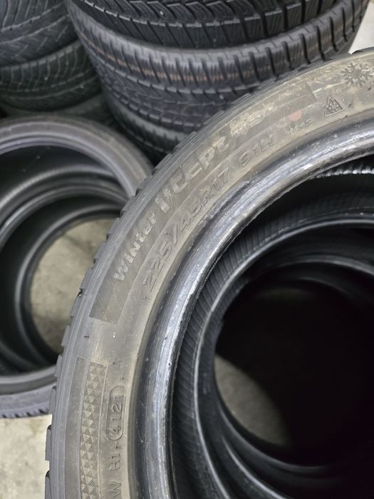 4x 225/45/17 M+S HANKOOK 2021 Stare excelentă