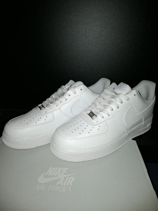 Nike Air Force 1 43 Low AF1 '07 Albi Triple White