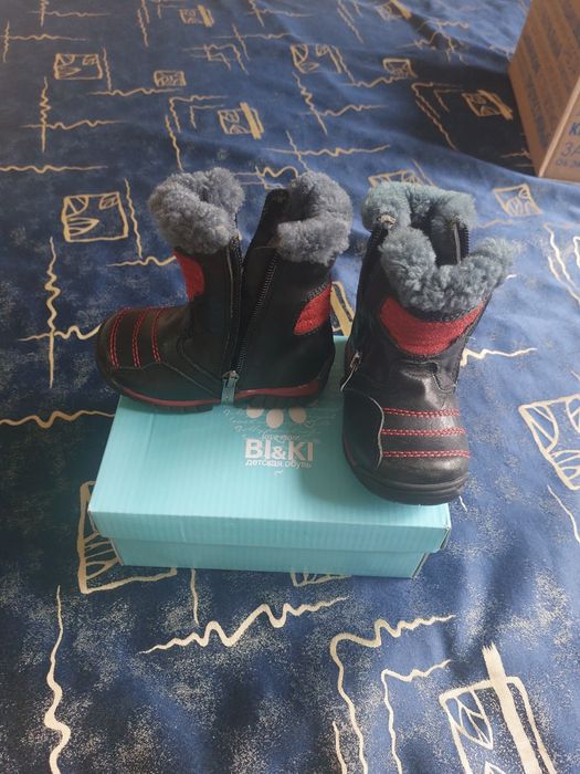 Идеальные кожаные сапожки на цигейке