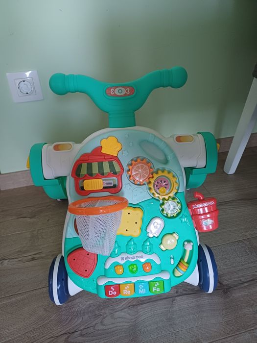 Проходилка 4 в 1 KikkaBoo - Sweet Escape, зелена