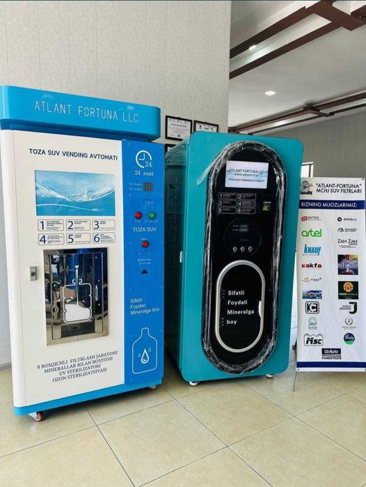 Вендинг,vending,vodamat suv aparati,savdo mashinasi vodomat