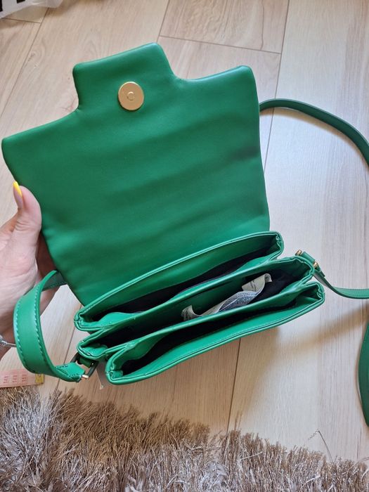 Geanta Zara verde