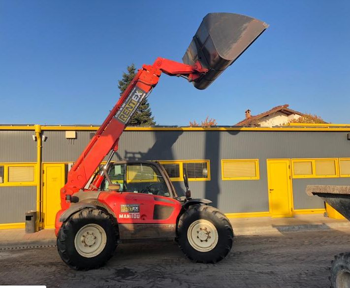 Телескопични товарачи Телехендлери под НАЕМ 7,9,13,17м от Рентекс