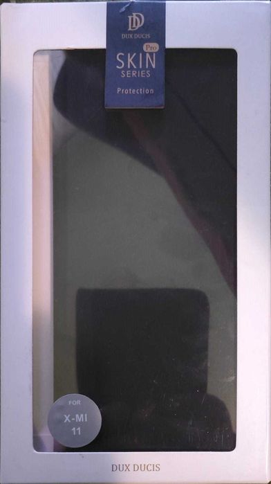Case Xiaomi Mi 11 With A Flip Dux Ducis Skin Leather Black