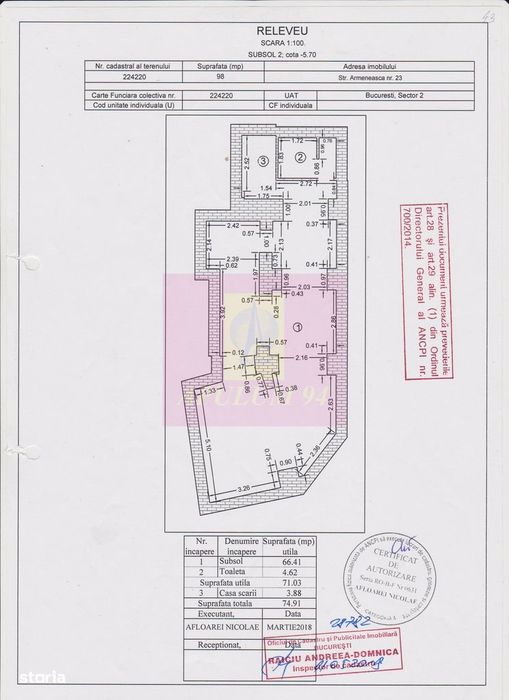 Imobil central închiriat integral, Armenească 23 | Investitie