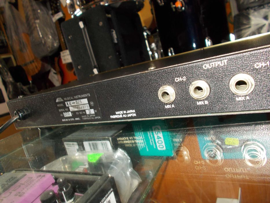 EfectVoce Lexicon/Aria AR-525 reverb/led-commander