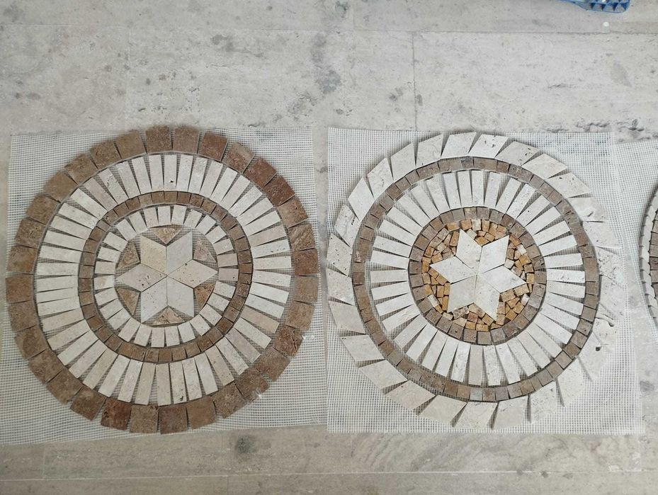 Medalioane din marmura si travertin