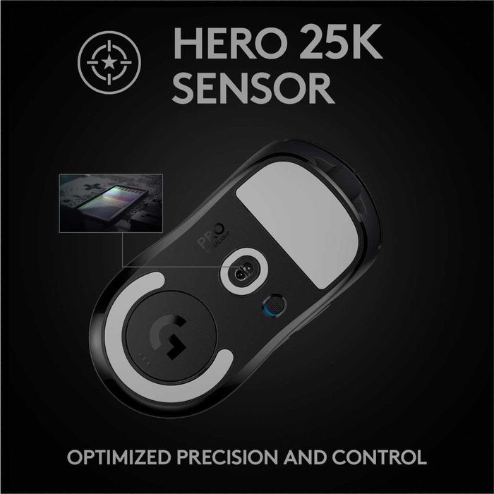Игровая мышь Logitech G Pro X Superlight - USA (black, white)