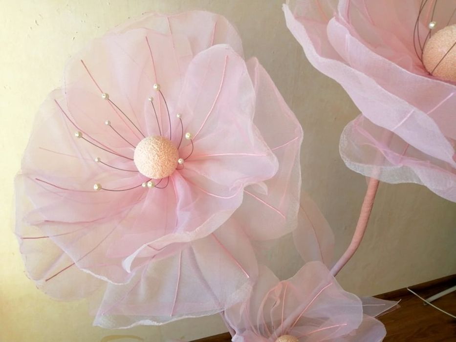 Изкуствени цветя handmade