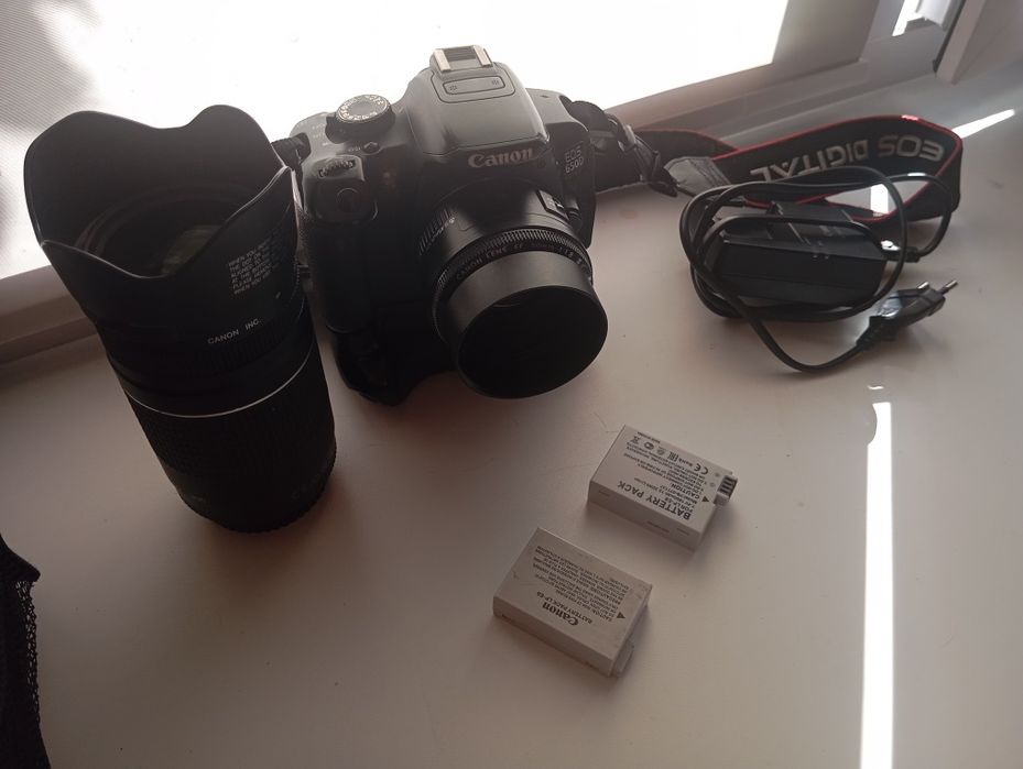 Canon 650D в комплекте