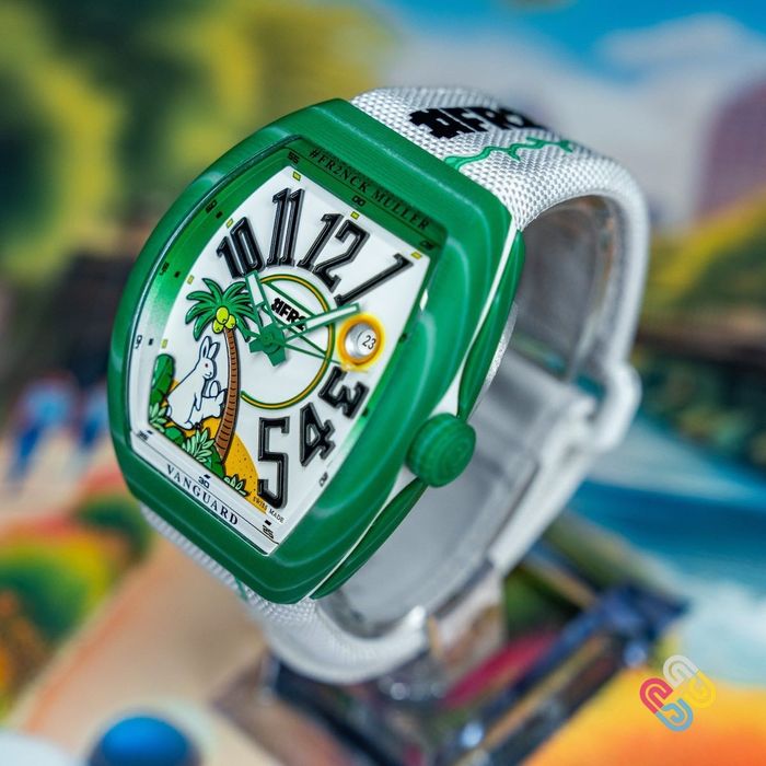 Franck Muller Vanguard Beach “FR2” Green V 41 SC DT BEACH GF VR VE BC