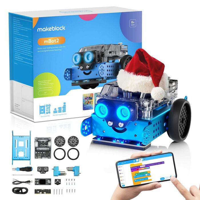 Makeblock mBot 2 (AI) — zamonaviy STEM va robototexnika roboti!