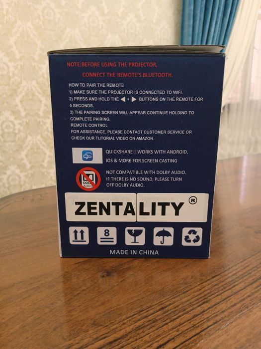 Продаю Zentality A10 plus проектор