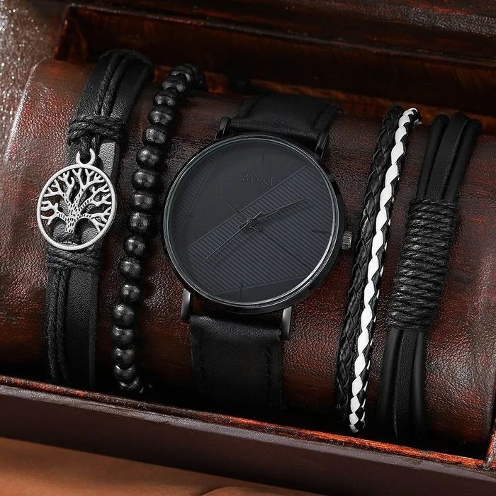 Мъжки подарък Часовник и гривни