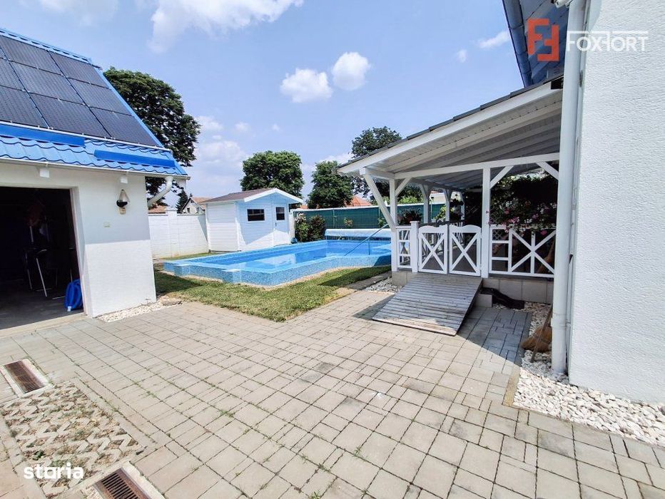 Casa individuala de vanzare in Timisoara cu sauna si piscina, zona Fra
