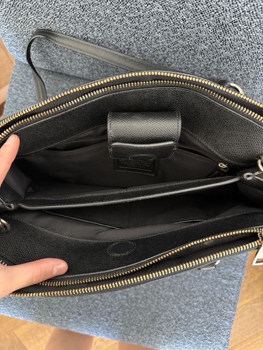 Сумка Coach черная на учебу/работу