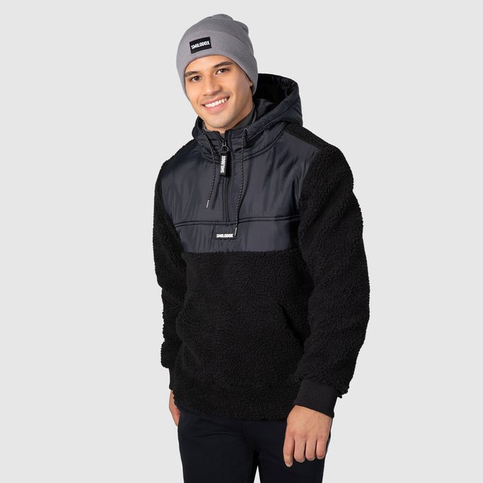 Smilodox Sherpa Fleece мъжко поларено/теди/шерпа горнище - M