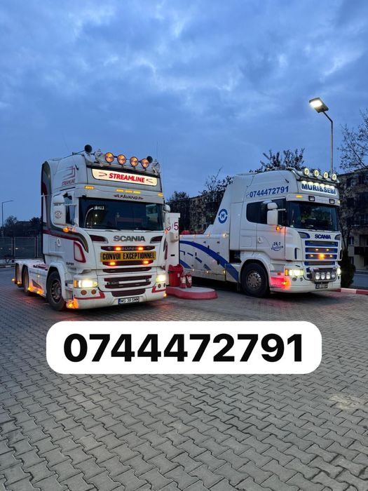 Remorcari tractari depanari camioane dube autobuse remorcari tir