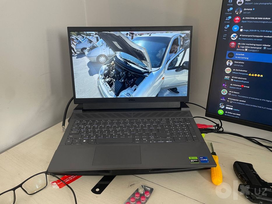 Dell G15 5530 i7 13650HX 16gb ddr5 512ssd nvme m2 rtx 3050 6gb