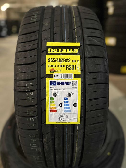 Нови летни гуми ROTALLA SETULA S-RACE RS01+ 265/40R22 106Y XL НОВ DOT